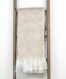 Supreme Soft Suttle Brown Handloomed Throw Blanket
