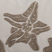 Khaki Ivory Decorative Lumbar Pillow