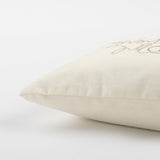 Ivory Home is Where the Heart Is Lumbar Pillow