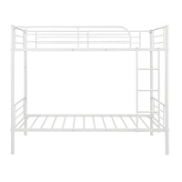 Black Twin Over Twin Separable Bunk Bed