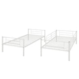 Black Twin Over Twin Separable Bunk Bed