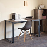 Mod Industrial Black and Walnut Finish Table Desk