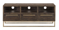 Contemporary Industrial Style TV Console