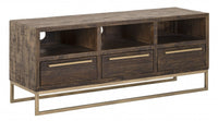 Contemporary Industrial Style TV Console