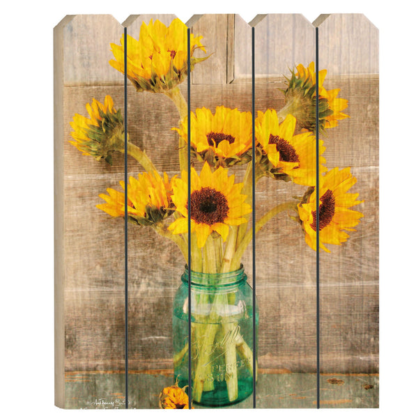 Country Sunflowers Unframed Print Wall Art