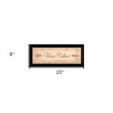 Rustic Wine Cellar Black Framed Print Wall Art