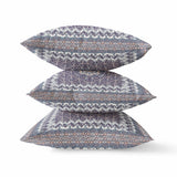 28? Gray Peach Holy Floral Indoor Outdoor Throw Pillow