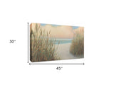 36" Natural Beach Trail Giclee Print on Gallery Wrap Canvas Wall Art