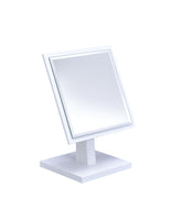 Pretty White Square Make Up Vanity Mirror