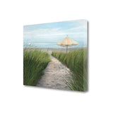 27" Sweet Path to the Beach Giclee Wrap Canvas Wall Art