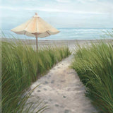 32" Sweet Path to the Beach Giclee Wrap Canvas Wall Art