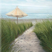 36" Sweet Path to the Beach Giclee Wrap Canvas Wall Art