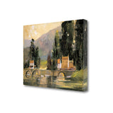 29" Picturesque Countryside Scene Gallery Wrap Canvas Wall Art