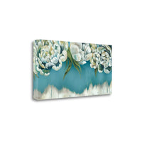 29" Gleam and Glow Pastel Blooms Giclee Wrap Canvas Wall Art