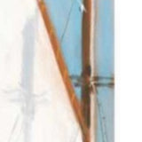 18" Fun and Vibrant Sailboats Giclee Wrap Canvas Wall Art