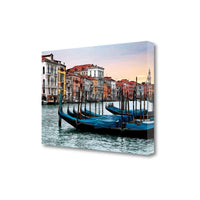 29" Venice Italy Sunset View 2 Giclee Wrap Canvas Wall