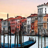 39" Venice Italy Sunset View 4 Giclee Wrap Canvas Wall