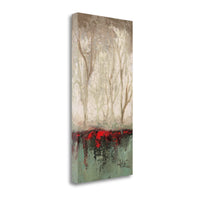Abstract Roots in the Forest Watercolor 2 Giclee Wrap Canvas Wall Art