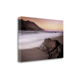 Sunset Over Mountains and Beach 2 Giclee Wrap Canvas Wall Art