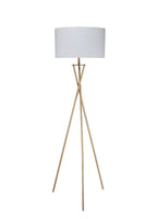 Minimalist Gold Metal Floor Lamp