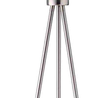 Minimalist Silver Metal Floor Lamp