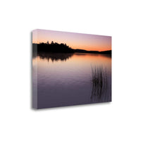 29" Breath Taking Sunrise over the Lake Gallery Wrap Canvas Wall Art