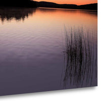 39" Breath Taking Sunrise over the Lake Gallery Wrap Canvas Wall Art