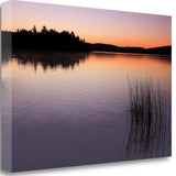 39" Breath Taking Sunrise over the Lake Gallery Wrap Canvas Wall Art