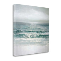 30" Gushing Ocean Waves Giclee Wrap Canvas Wall Art