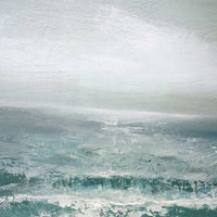 30" Gushing Ocean Waves Giclee Wrap Canvas Wall Art