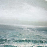 35" Gushing Ocean Waves Giclee Wrap Canvas Wall Art