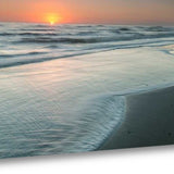 Early Morning Sunrise On The Beach 1 Giclee Wrap Canvas Wall Art