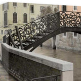 34" Opaque Venice and Rustic Traditional Bridge Giclee Wrap Canvas Wall Art