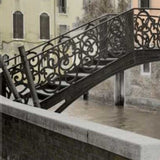 39" Opaque Venice and Rustic Traditional Bridge Giclee Wrap Canvas Wall Art