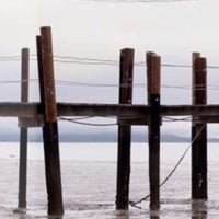 The Bay Pier 1 Giclee Wrap Canvas Wall Art