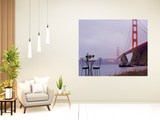 Bistro Café For Two Golden Gate Bridge 1 Giclee Wrap Canvas Wall Art