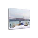 Tea Time For Two Golden Gate Bridge 1 Giclee Wrap Canvas Wall Art