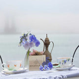 Up Close Tea Party For Two 1 Giclee Wrap Canvas Wall Art