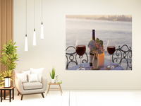 Romantic Sunset For Two City 1 Giclee Wrap Canvas Wall Art