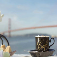 Café Mug Golden Gate Bridge 1 Giclee Wrap Canvas Wall Art