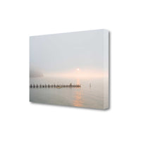 Sunset at the Pier 2 Giclee Wrap Canvas Wall Art