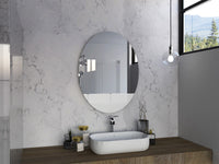 Modern Oval Shaped Wall Mirror