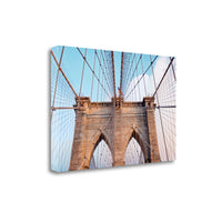 24" Architectural Brooklyn Bridge Gallery Wrap Canvas Wall Art