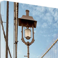 19" Premium Photograph of Brooklyn Bridge Gallery Wrap Canvas Wall Art