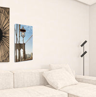 19" Premium Photograph of Brooklyn Bridge Gallery Wrap Canvas Wall Art