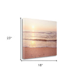 Sunrise on the Beach Giclee Wrap Canvas Wall Art