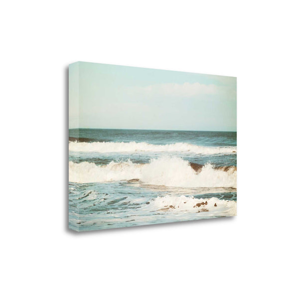 Crashing Ocean Waves 1 Giclee Wrap Canvas Wall Art