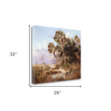 Palm Tree Everglades 2 Giclee Wrap Canvas Wall Art