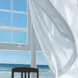 16" Coastal Beach View Giclee Print on Gallery Wrap Canvas Wall Art