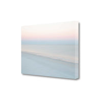 22" Cotton Candy Beach Sky 1 Giclee Wrap Canvas Wall Art